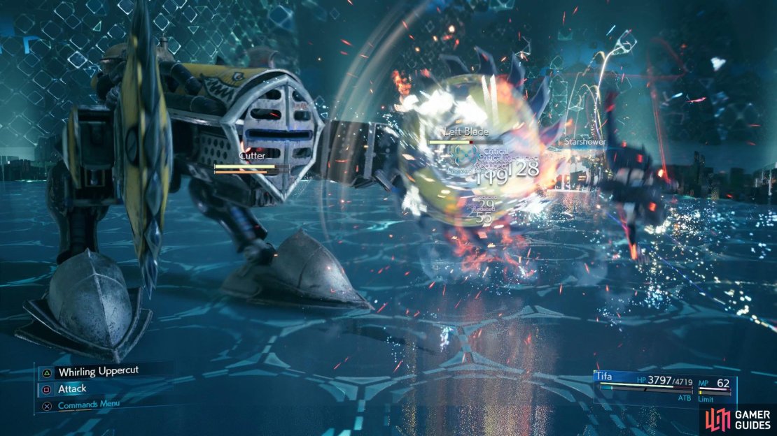 You can drop Chi Traps on the Cutter to deal damage while you continue your barrage with physical attacks.