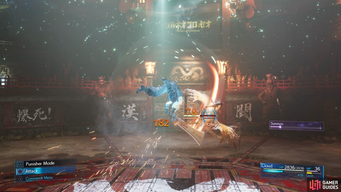 Make quick work of the Lesser Drake by using Aerora to bring it down from the air.