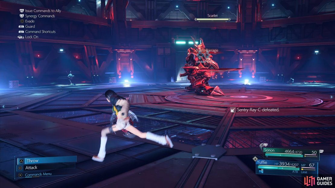 Bullet Barrage is the standard attack for Crimson Mare