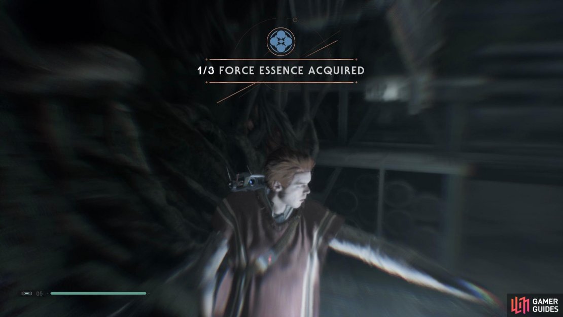 You’ll be able to find the fourth Force Essence to the right of the Forest Trench.