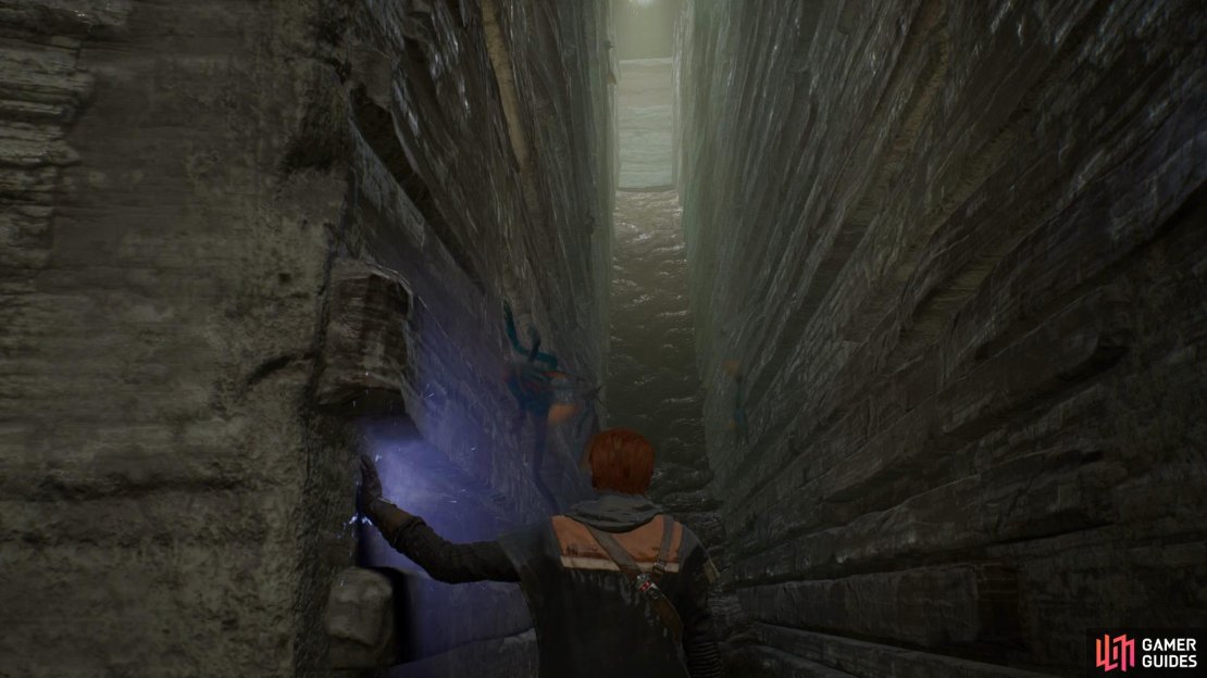 Head to the back of the room and interact with the wall to activate a memory,