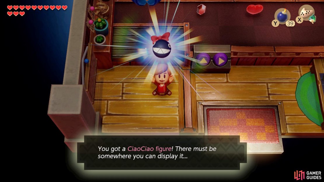 Head into the Trendy Game shop and win yourself the Ciao Ciao toy,