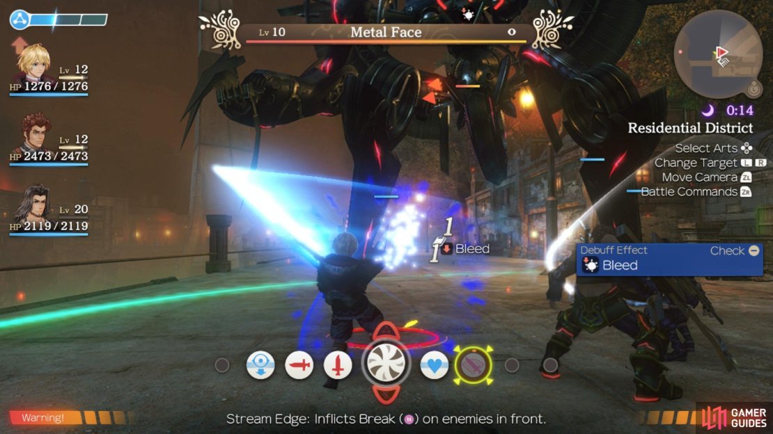 You’ll only be able to watch as you deflect in the first battle