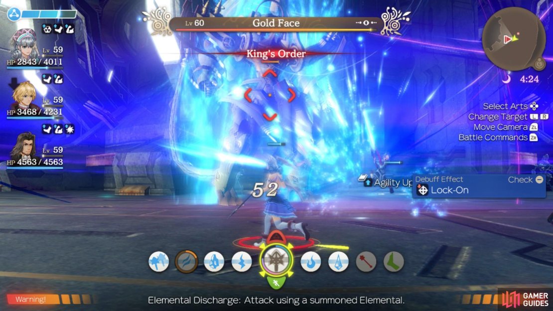 King’s Order will grant Gold Face the powerful Craze Aura