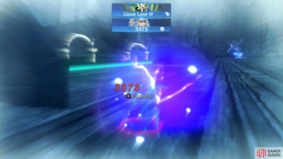 Jade Face will use Linear Laser as you attempt to reach him