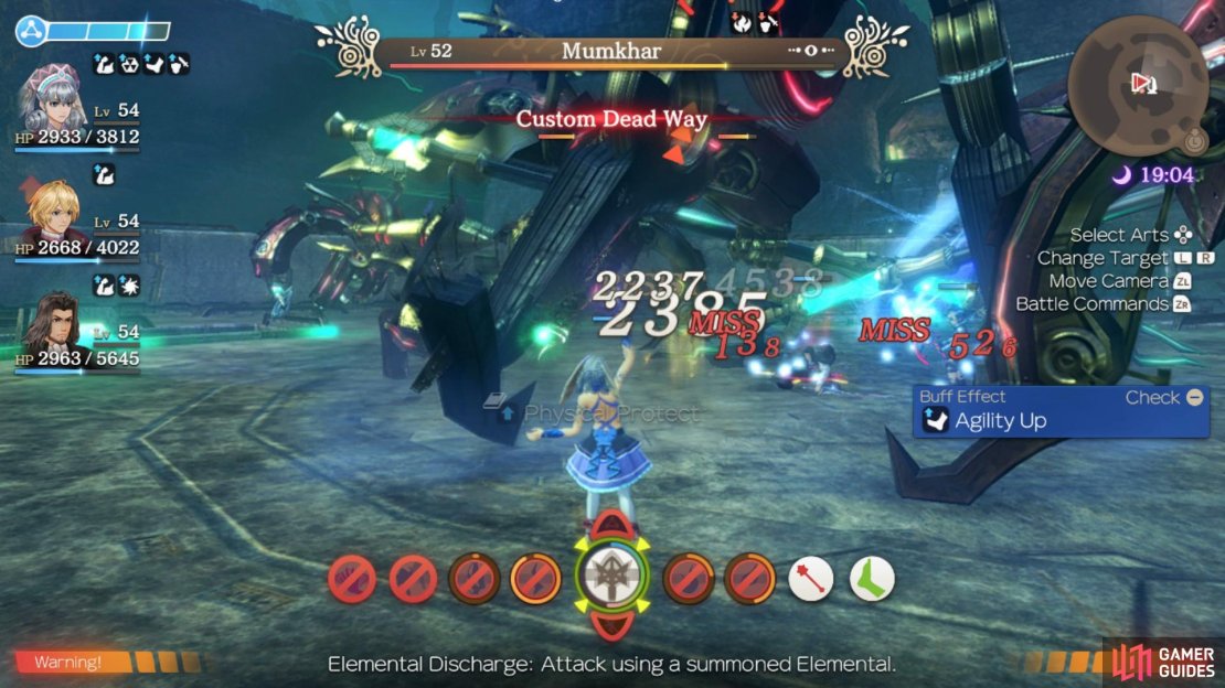 Custom Dead Way will hit all targets in a line
