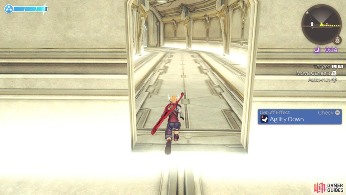 Look for a hidden door along the northern wall