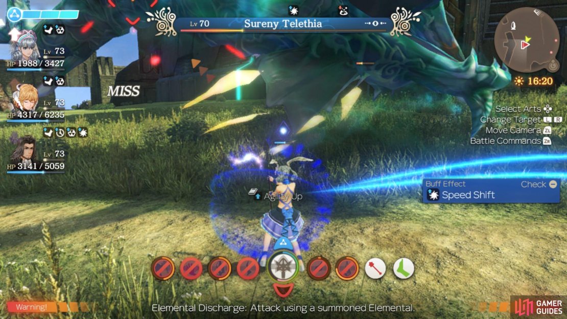 The rematch with Sunrey Telethia is a lot easier this time.
