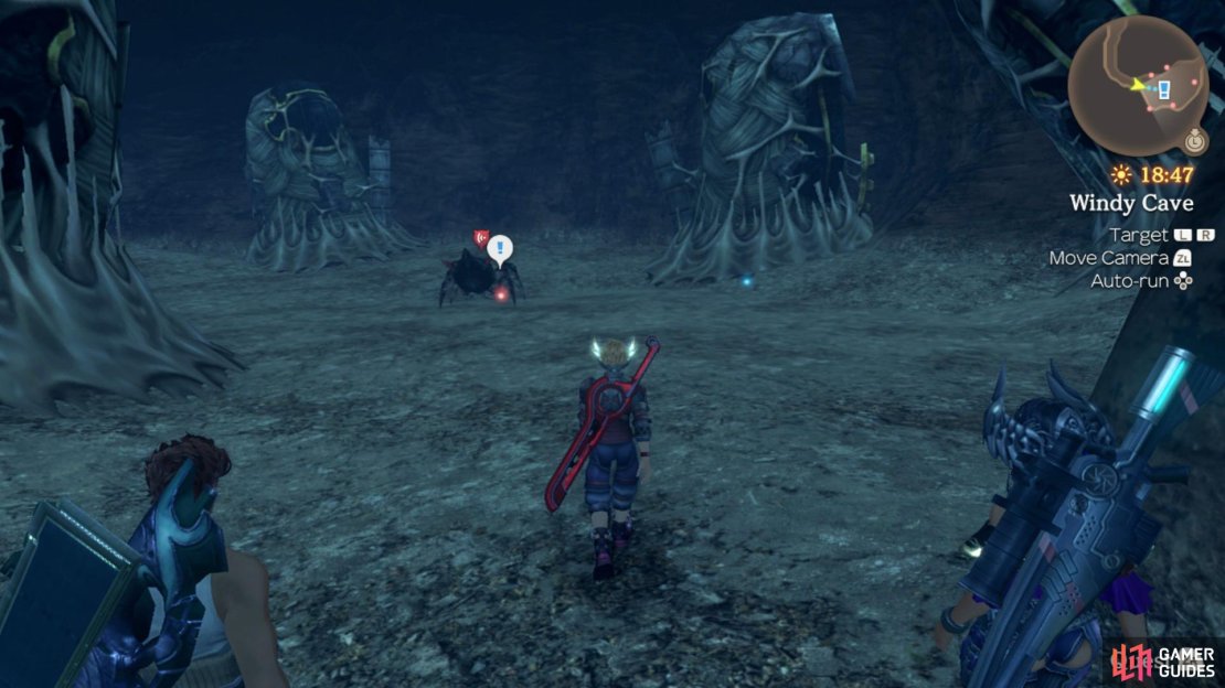 You can get through Windy Cave without Aggroing any enemies by slowly walking.