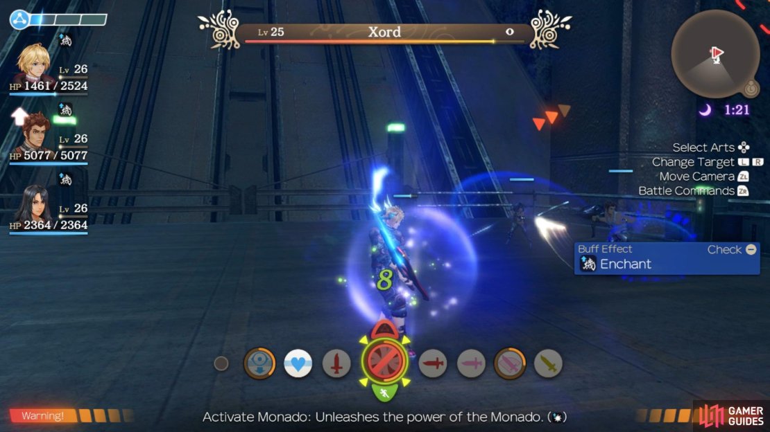 Make use of Enchant now that Xord is vulnerable to the Monado at last