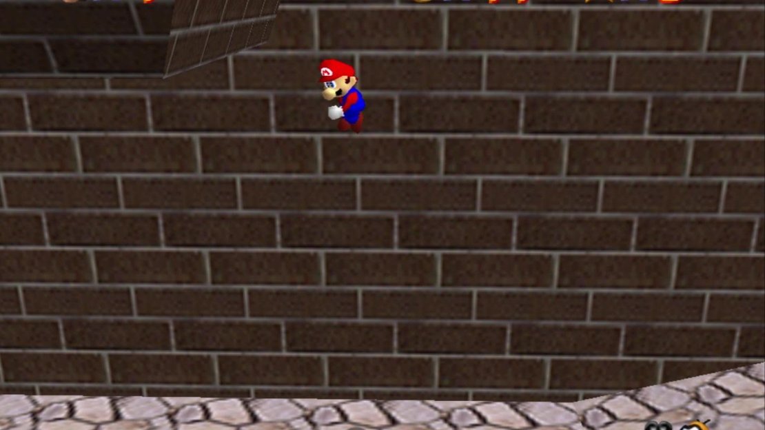 Wall jumping up to the ledge with the star is pretty easy to do