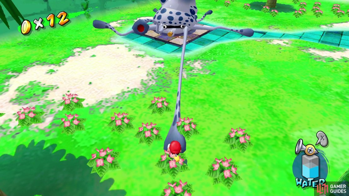 Pull Gooper Blooper’s tentacles after he misses