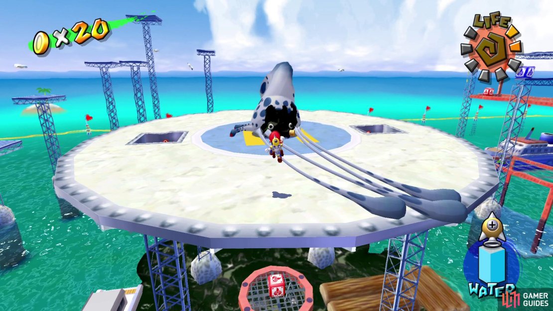 Gooper Blooper will now spin any tentacles around him, jump to avoid them