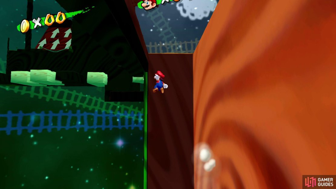 Use Wall Kicks to escape this confined area