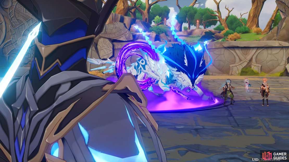The Abyss Herald mocking Boreas and Razor.