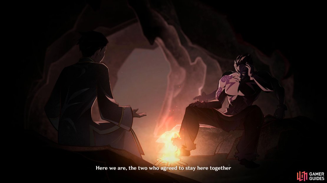 Boyang and Bosacius after sealing The Chasm.