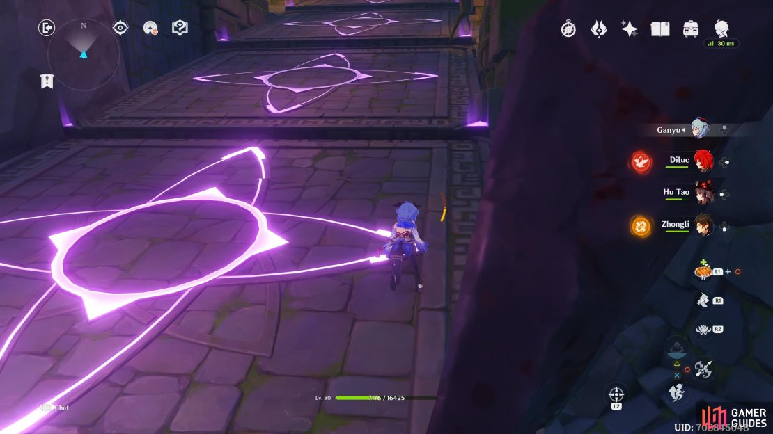 Be careful when standing on these floor panels, because they will drop after a couple of seconds.