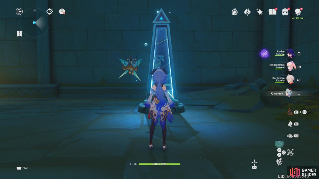 King Deshret’s ruins first puzzle.