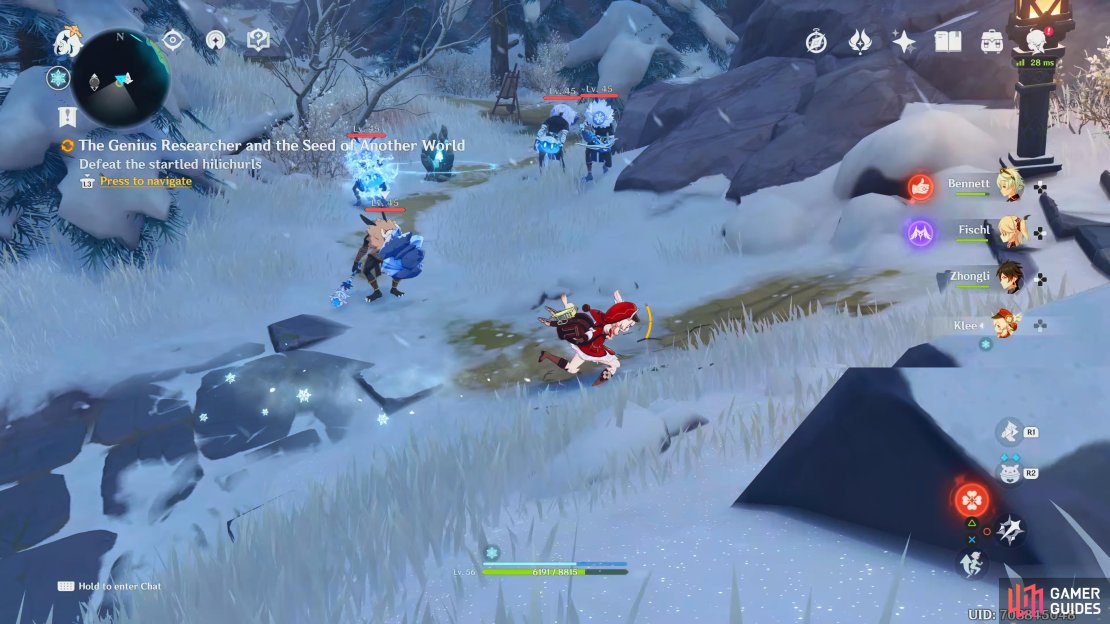Pyro and Electro should decimate the enemies as it’s their weakness.