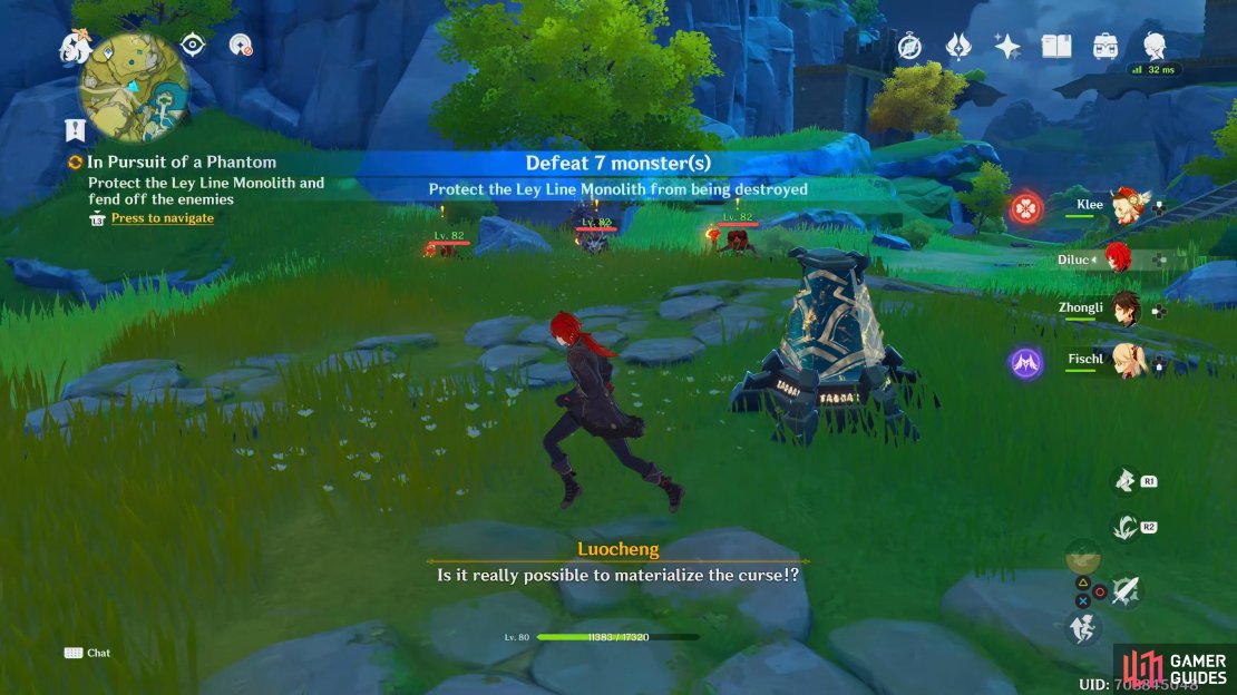 Make sure to not let the Monolith  to drop below 0% HP otherwise you’ll fail the quest.