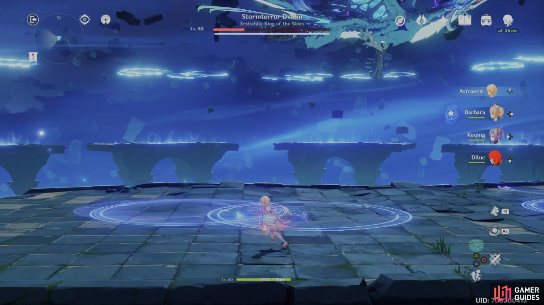 Look for the sigils on the ground