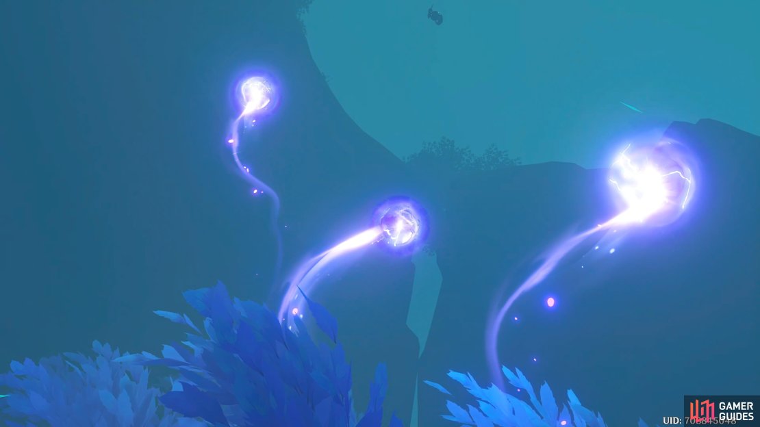 When you take the Thunderbird Perch’s health to halfway, it’ll unleash several orbs, which you’ll have to destroy before you can finish off the perch.