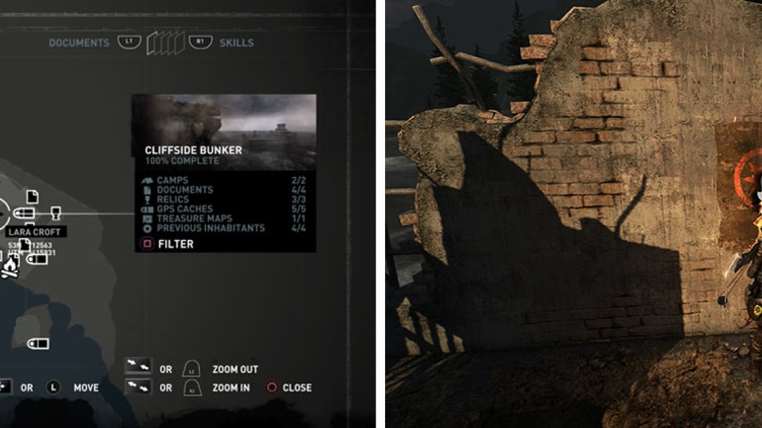 Flag 3 - On the roof of the bunker.