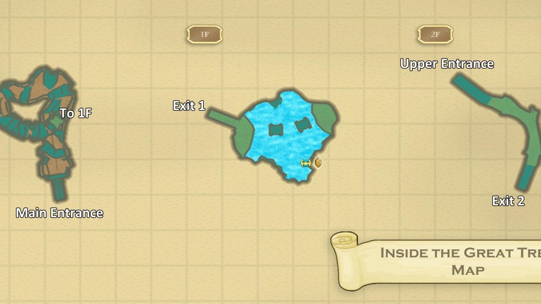Map of Inside the Great Tree.