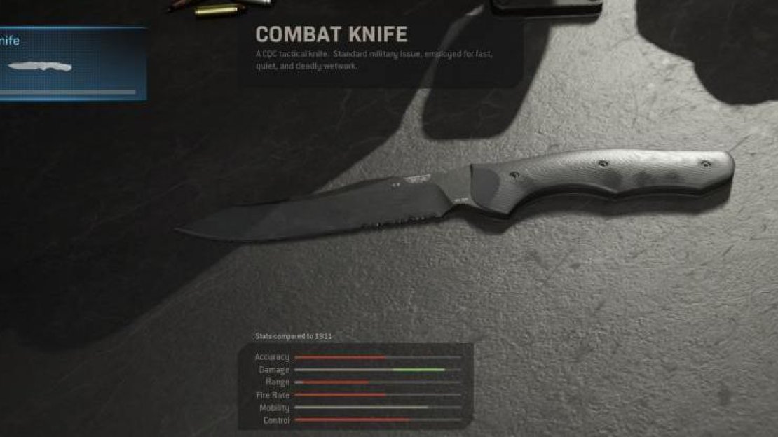 Overview of the Combat Knife. 