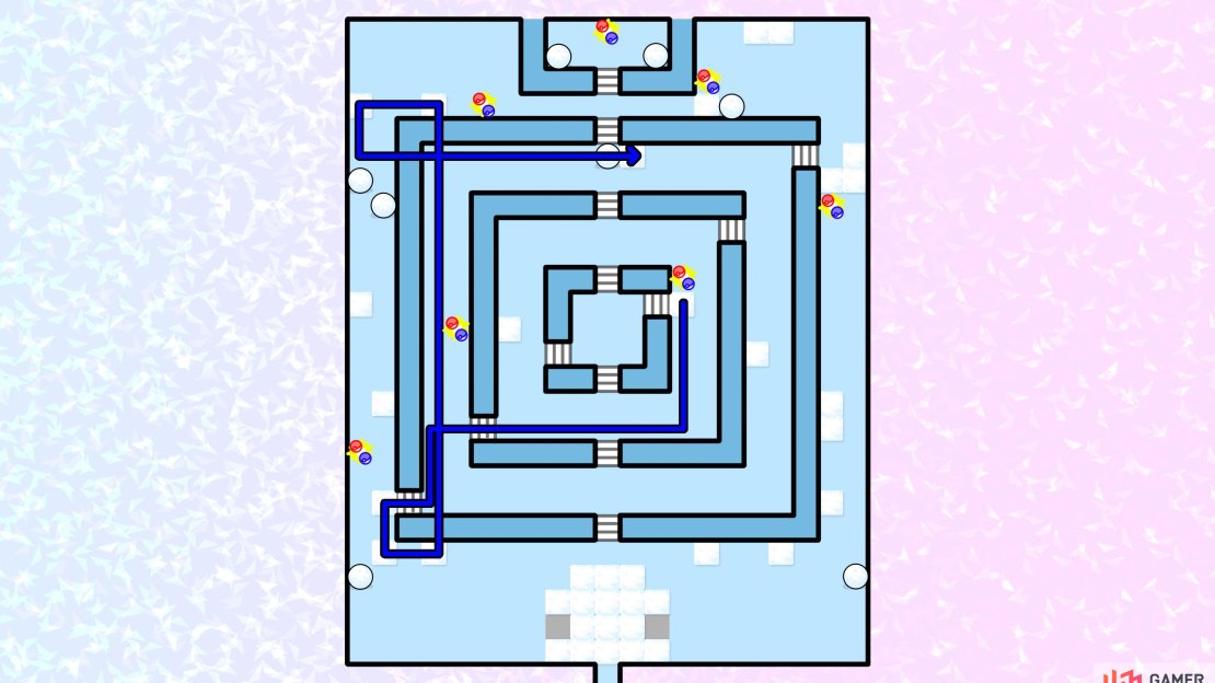 Snowpoint City Gym puzzle: Step 6.