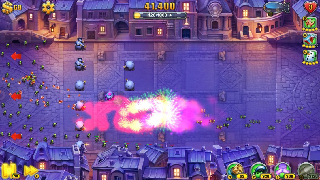 We’re not sure if this is the kind of surprise the Fieldrunners asked for in their letter to Santa.