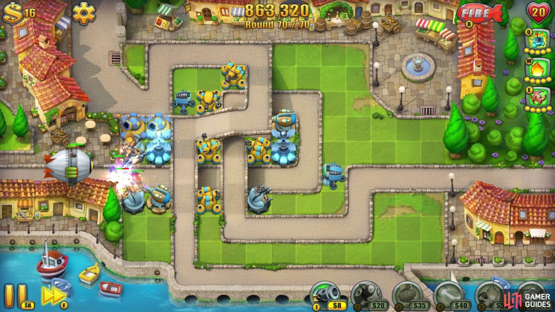 If you’re not going for endless mode, then feel free to use your Airstrike as you see fit.