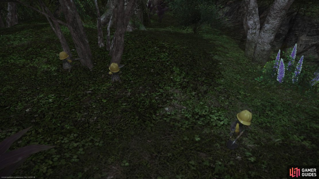 The citizens of your Island Sanctuary begin creating a seedbed