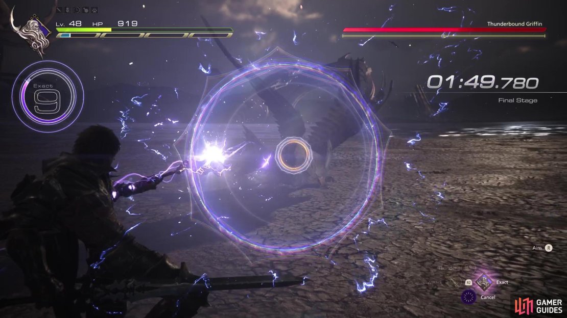 Begin the battle with a max charge of !Blind Justice