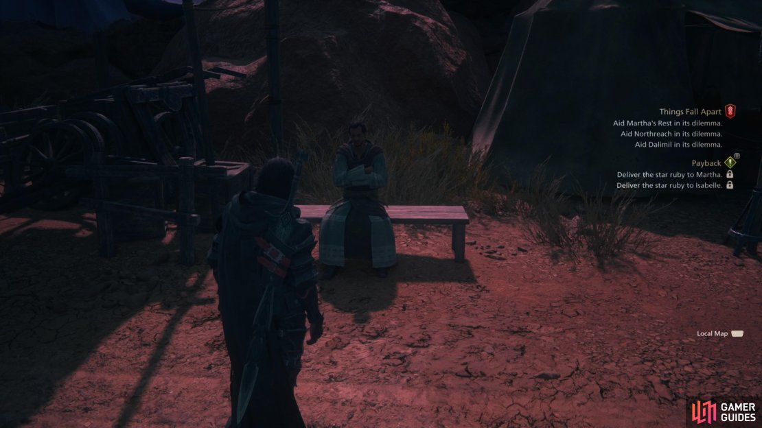 Speak with Jachym at The Boklad Markets to begin this quest.