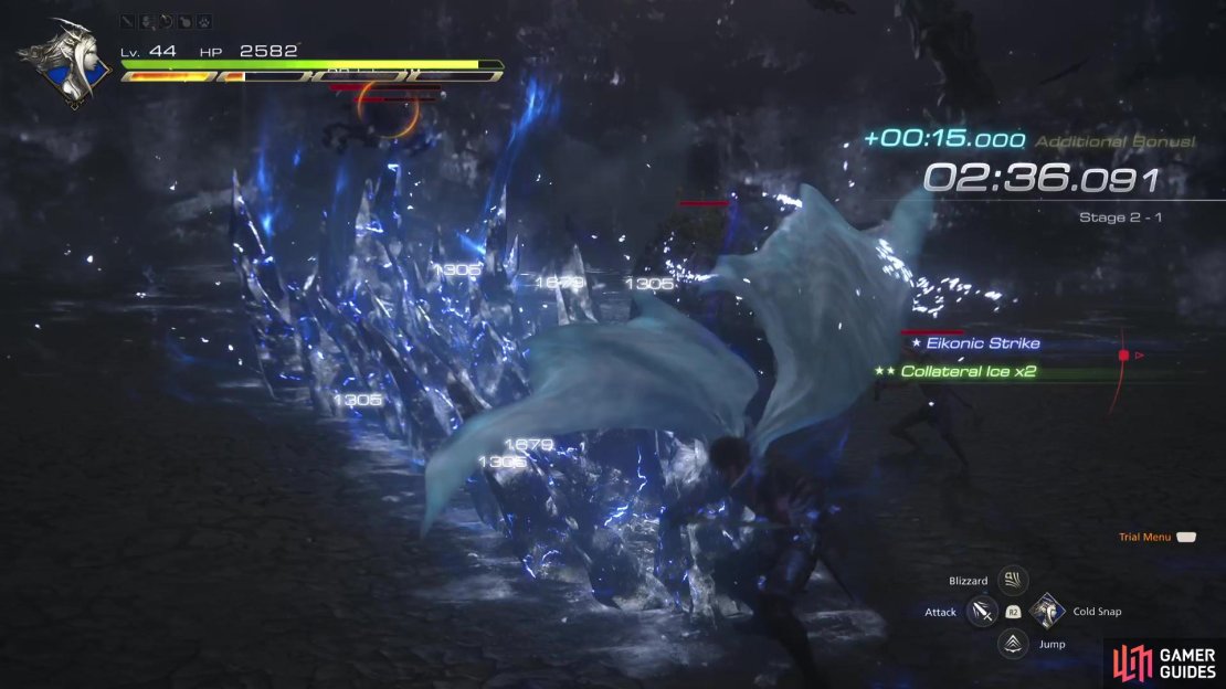 Use Ice Age right at the start of 2-1 to grab that time bonus