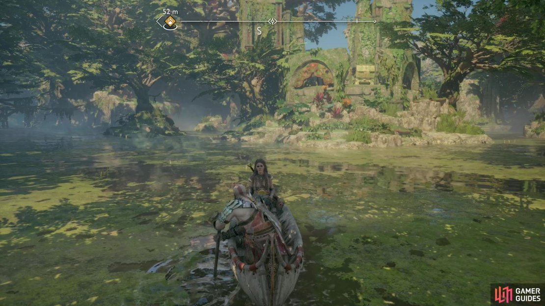After completing The Reckoning you’ll be able to explore most of western Vanaheim at will.