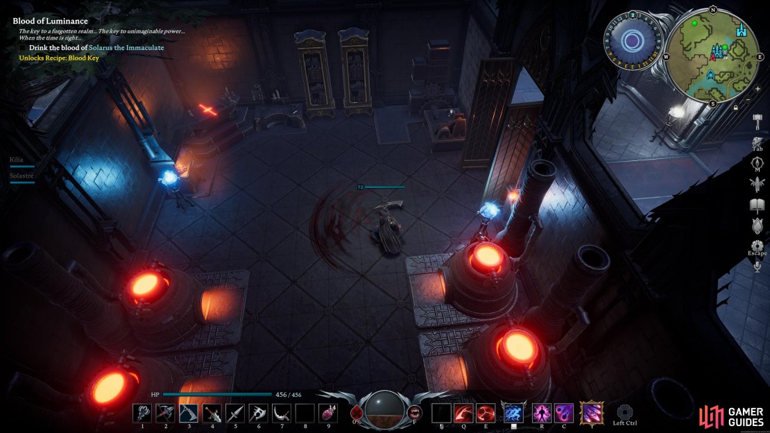The Reaper has moderate attack range and speed