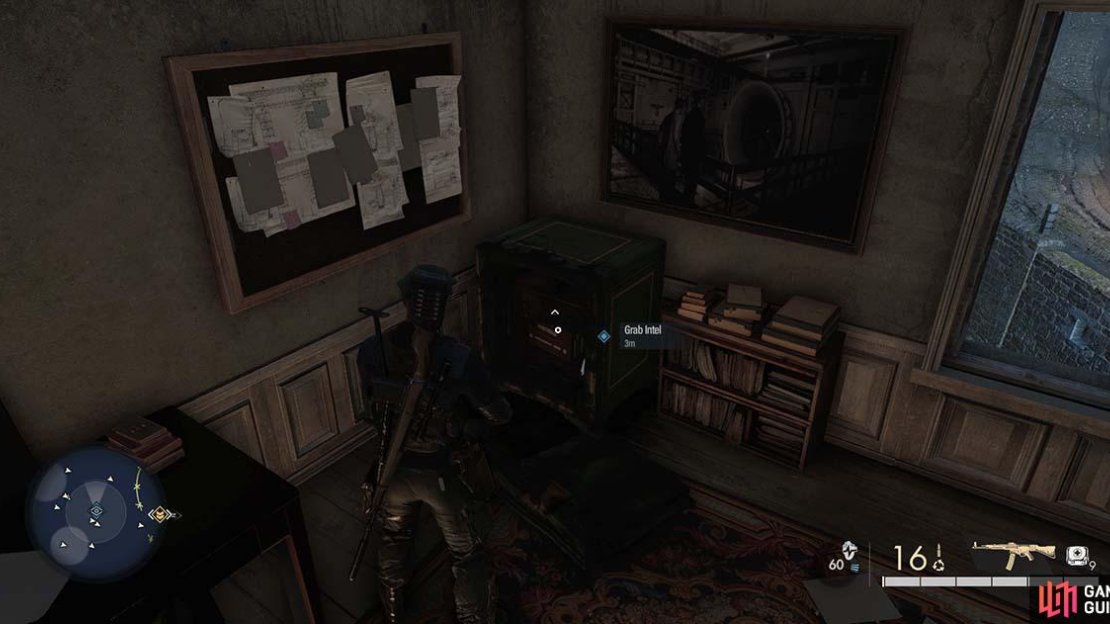 You’ll find this document inside a safe chest.