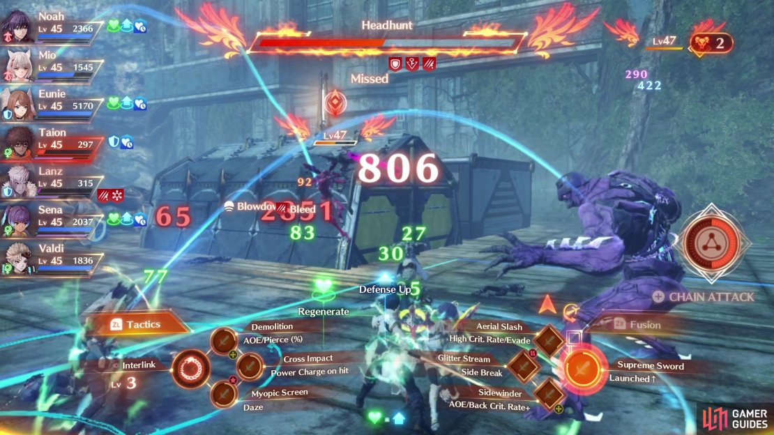 Calamitous Slice is deadly even to Tanks