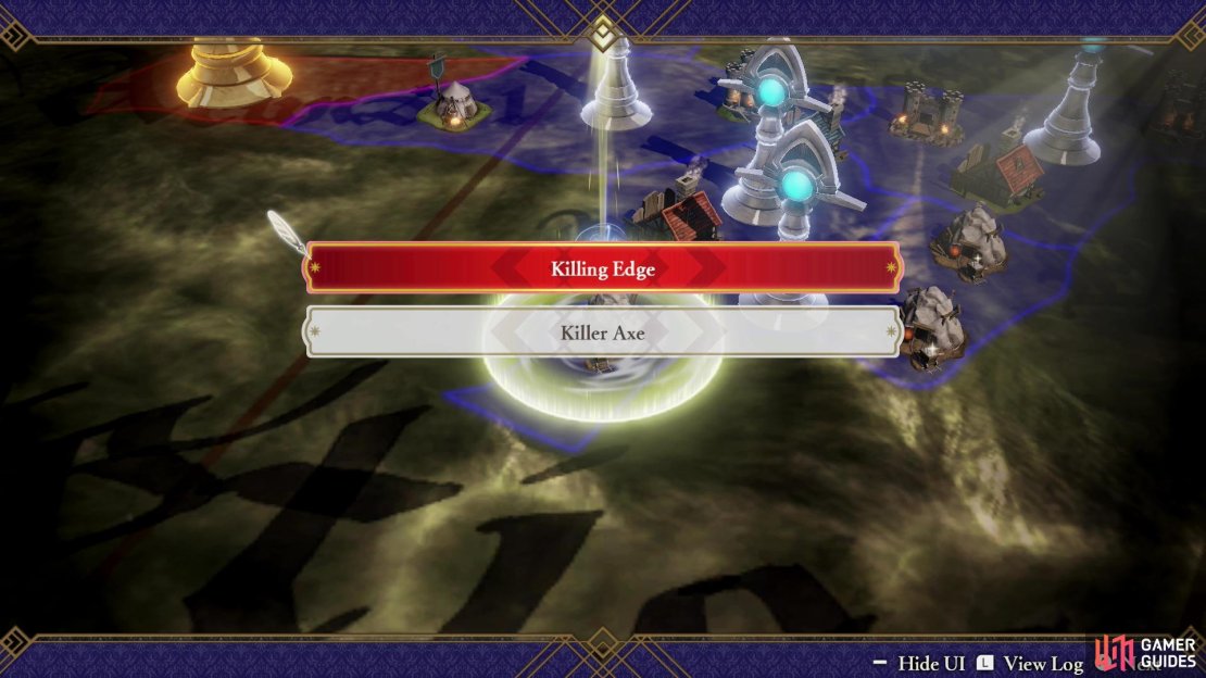 In Gillingr Territory you’ll get to choose between a Killing Edge (sword) or Killer Axe.