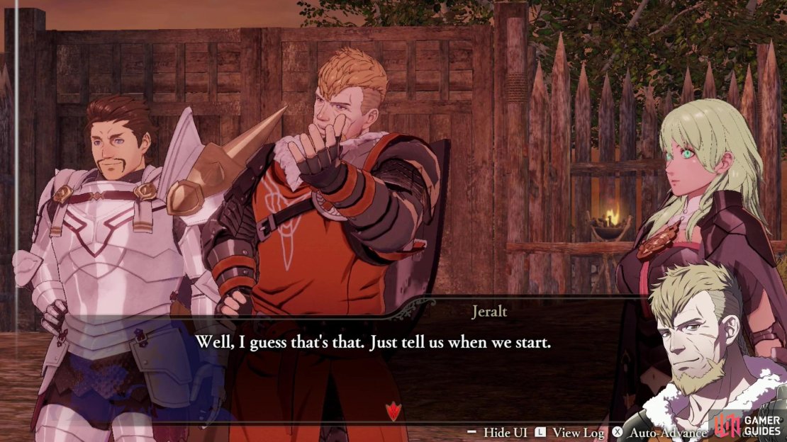 If you defeated Randolph without fighting Byleth, she and Jeralt will join you.