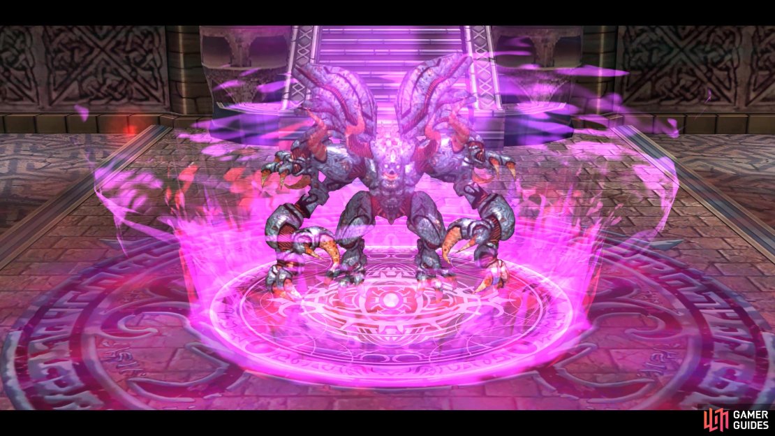 The Arch Devil is a boss during Ruins Investigation.