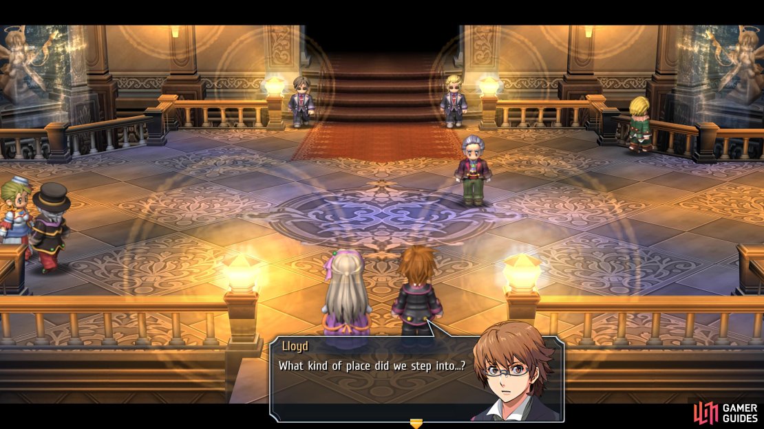 You’ll need to begin by scoping out the mansion.