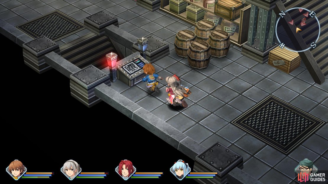 You will need to use consoles to raise and lower the pillars in the warehouse