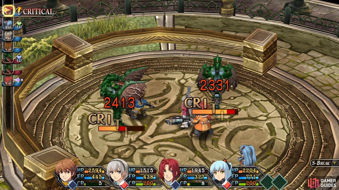 Use Lloyd and Randy’s S-Breaks during a Critical bonus