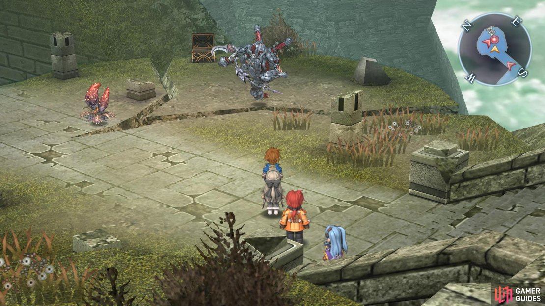 Head to the last area of the Ancient Battlefield to find the target.