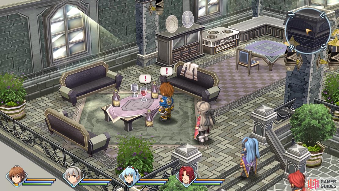 Start by checking the table in Ilya’s apartment