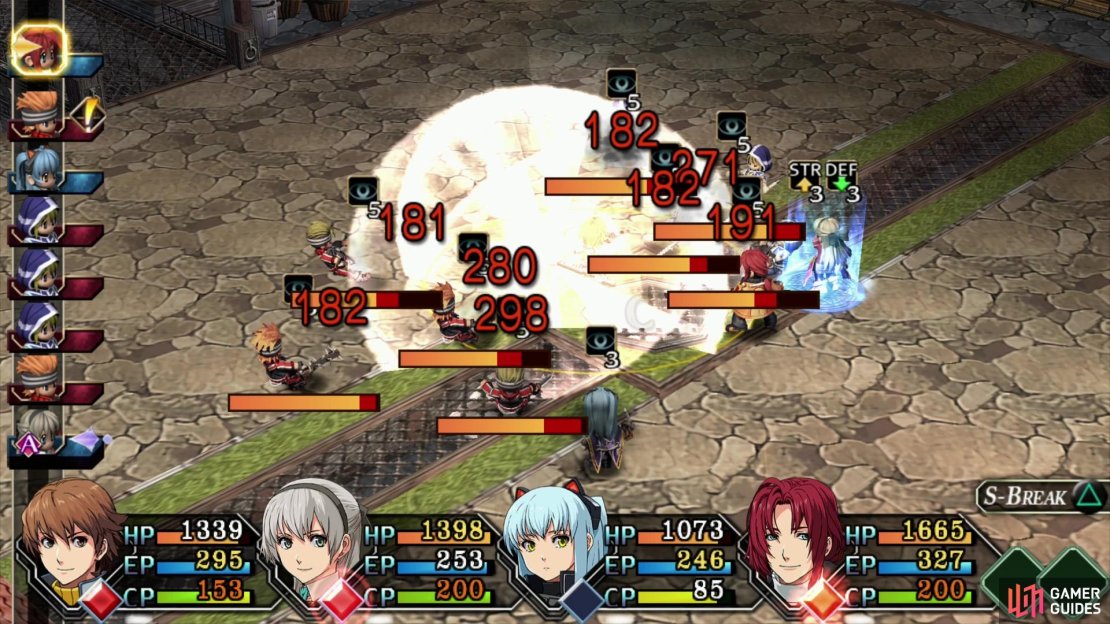 In the third bout you’ll be fighting against both gangs, which just makes Crash Bomb even more vital.