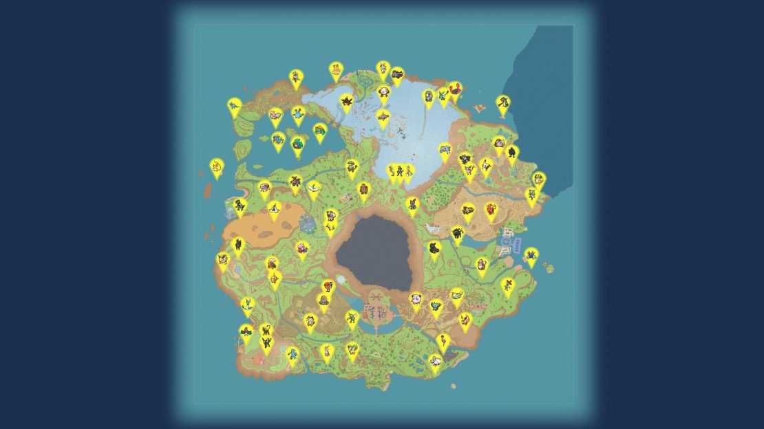 All Tera Pokémon Locations in Pokémon Scarlet And Violet.